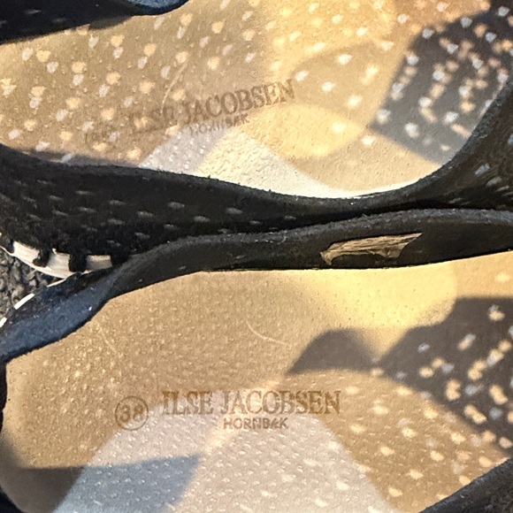 Ilse Jacobsen Black Tulip Slip-On Women's Shoes - Picture 8 of 10